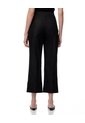 Pantalón Culotte Tiro Medio Negro Mujer Negro de Gef