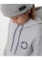 Buzo Tipo Hoddie Gris Niño Gris de Gef