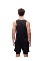 Camisilla Deportiva Antibacterial Negra Hombre Negro de Gef