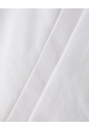Short Tiro Alto Algodón Blanco Mujer Blanco