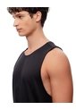 Camisilla Deportiva Antibacterial Negra Hombre Negro de Gef