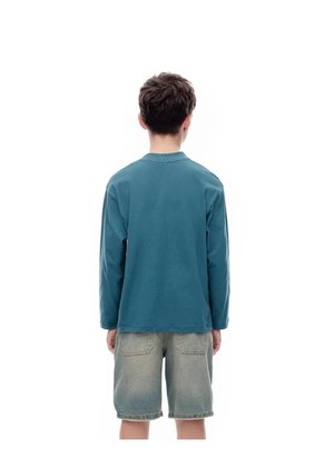 Camibuzo Regular Algodón Verde Niño Verde