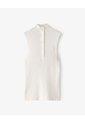 Camiseta Esqueleto Slim Tejido De Punto Blanca Mujer Blanco de Gef