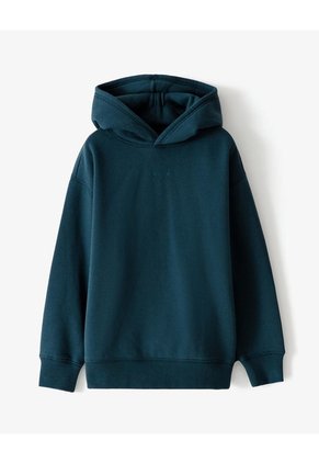Buzo Tipo Hoddie Verde Niño Verde