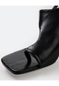 Sandalias Slingback De Tacón Bajo Negras Mujer Negro de Gef