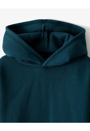 Buzo Tipo Hoddie Verde Niño Verde