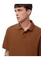 Polo Regular Algodón Caramelo Hombre Marron Claro de Gef