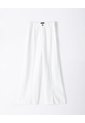 Pantalón Wide Leg Tiro Alto Blabco Mujer Blanco de Gef