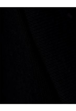Camiseta Relax Algodón Negra Hombre Negro