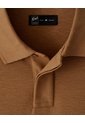 Polo Regular Algodón Caramelo Hombre Marron Claro de Gef