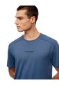 Camiseta Deportiva Control Humedad Azul Hombre Azul de Gef