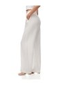 Pantalón Wide Leg Tiro Alto Blabco Mujer Blanco de Gef