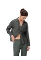 Camisa Manga Larga Regular Verde Mujer Verde de Gef