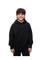 Buzo Tipo Hoddie Negro Niño Negro de Gef