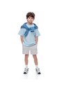 Camiseta Regular Algodón Azul Niño Azul de Gef