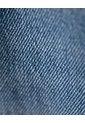 Jean Mom Tiro Medio índigo Medio Niña Azul Oscuro de Gef