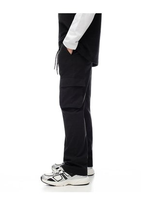 Pantalón Tipo Cargo Negro Niño Negro