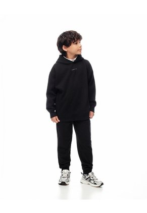 Buzo Tipo Hoddie Negro Niño Negro