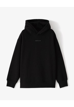Buzo Tipo Hoddie Negro Niño Negro