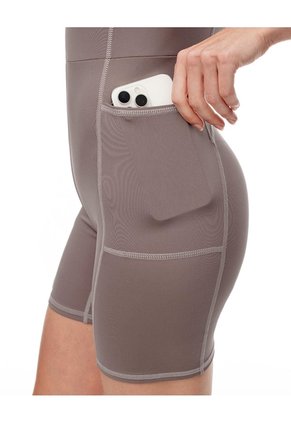 Eneterizo Deportivo Secado Rápido Café Mujer Cafe