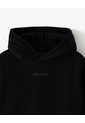 Buzo Tipo Hoddie Negro Niño Negro de Gef