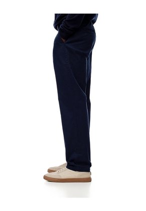 Pantalón Chino Algodón Azul Hombre Azul