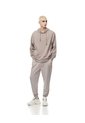 Buzo Relax Tipo Hoddie Algodón Taupe Hombre Marron Claro de Gef