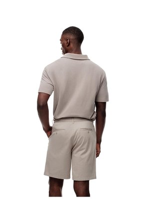Bermuda Regular Drill Algodón Taupe Hombre Marron Claro