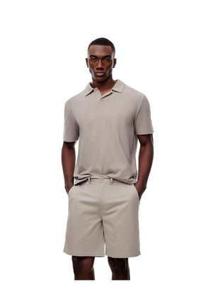 Bermuda Regular Drill Algodón Taupe Hombre Marron Claro