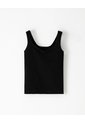 Camiseta Manga Sisa Slim Seamless Negra Mujer Negro de Gef