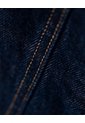 Jean Wide Leg Tiro Medio índigo Oscuro Niña Azul Oscuro de Gef