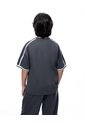 Camiseta Regular Manga Corta Gris Niño Gris de Gef