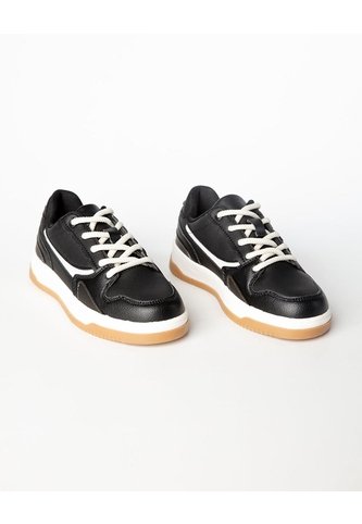 Tenis Casuales Negros Niño Negro Gef