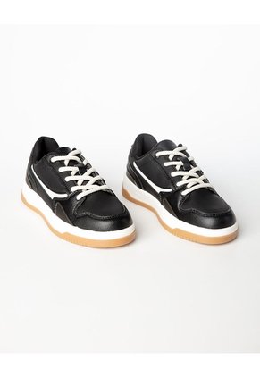 Tenis Casuales Negros Niño Negro