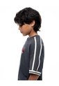 Camiseta Regular Manga Corta Gris Niño Gris de Gef