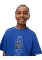 Camiseta + Bermuda De Pijama Algodón Surtida Niño Azul de Gef
