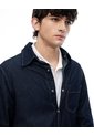 Camisa Regular Manga Larga índigo Oscuro Hombre Azul Oscuro de Gef