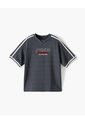 Camiseta Regular Manga Corta Gris Niño Gris de Gef