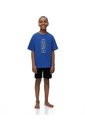 Camiseta + Bermuda De Pijama Algodón Surtida Niño Azul de Gef