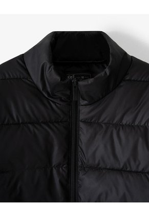 Chaqueta Regular Acolchada Negra Niño Negro