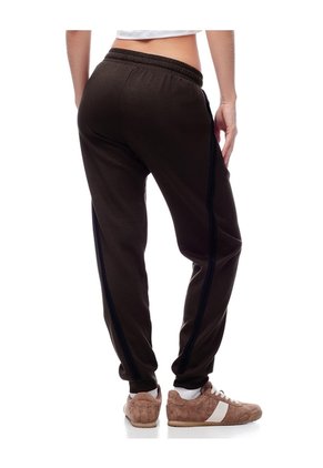 Jogger Tiro Medio Chocolate Mujer Chocolate