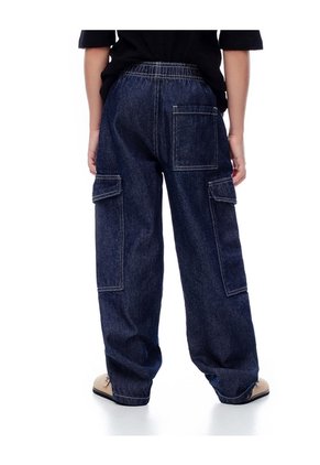 Jean Baggy índigo Oscuro Niño Azul Oscuro