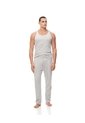 Pantalón De Pijama Algodón Gris Hombre Gris de Gef