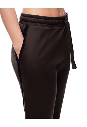 Jogger Tiro Medio Chocolate Mujer Chocolate