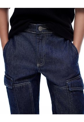 Jean Baggy índigo Oscuro Niño Azul Oscuro