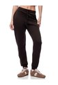 Jogger Tiro Medio Chocolate Mujer Chocolate de Gef