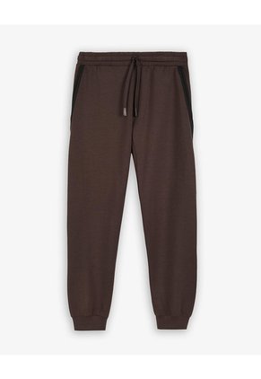 Jogger Tiro Medio Chocolate Mujer Chocolate