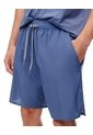 Pantaloneta Deportiva Secado Rápido Azul Para Hombre Azul de Gef