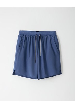 Pantaloneta Deportiva Secado Rápido Azul Para Hombre Azul