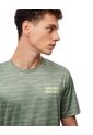 Camiseta Deportiva Control Humedad Verde Hombre Verde de Gef